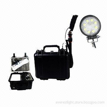 Flood Beam Spread 360° 1,800lm Rechargeable Area Lighting, Construction Light